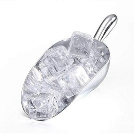 Westeco Ice Cube Scoop Cast Aluminum Shovel Scoops Multipurpose Kitchen Spoon For Ice Maker Freezer Coffee Bean Food 38 oz