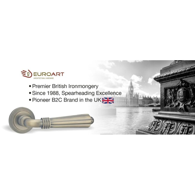 Zoo Mitred Lever Door Handle On Rose Stainless Steel