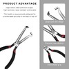 JUSTTOP Electrical Disconnect Pliers, 37960 Automotive Fuel Line Petrol Clip
