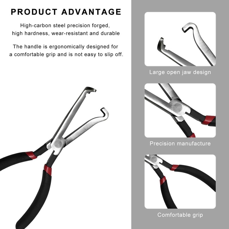 JUSTTOP Electrical Disconnect Pliers, 37960 Automotive Fuel Line Petrol Clip