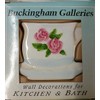 Buckingham Galleries Wall Decorations for Kitchen and Bath (Pink Flowers