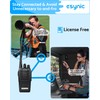eSynic 6 Pack Walkie Talkies Kit-3 Miles Long Range Walky