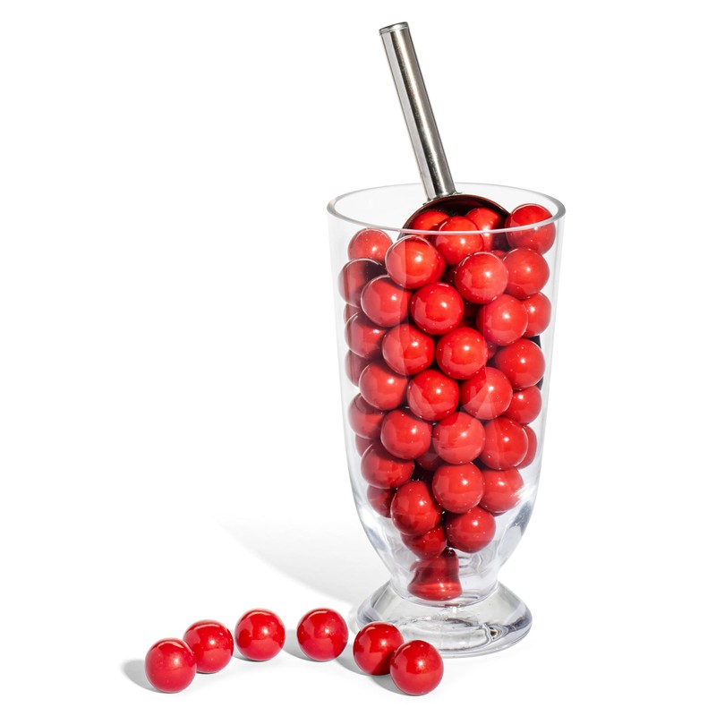 Candy Envy - Red 1 Inch Gumballs - 2lb Bag