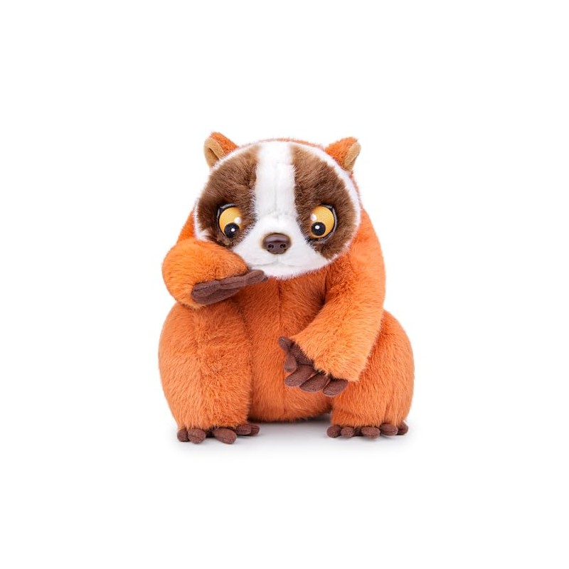 Loris Monkey Plush Toy,8.3'' Monkey Stuffed Animal, Animal Plush Pillow