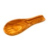 Cleminson Olive Wood Kitchen Spoon Rest, Hand-Carved, 23 x 9