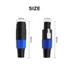PNGKNYOCN NL4FC Speakon Plug 4 Pin Audio Speaker Plug with