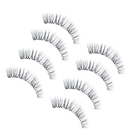 FOMIYES 12 Pairs Makeup Eyelashes Faux Lashes Nature Magnetic Eyelashes Eyelash Extensions Lashes False Eyelashes Cat Eyes Long Fake Eyelashes Long Eyelashes Fake Lashes Suite Slender