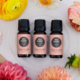 Edens Garden Rose Bergamot Essential Oil Synergy Blend, 100% Pure Therapeutic Grade (Undiluted Natural/Homeopathic Aromatherapy Scented Essential Oil Blends) 30 ml