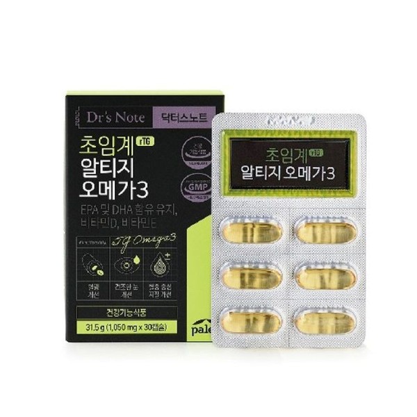 Doctor's Note Supercritical Alti-G Omega 3 10 Boxes / 닥터스노트