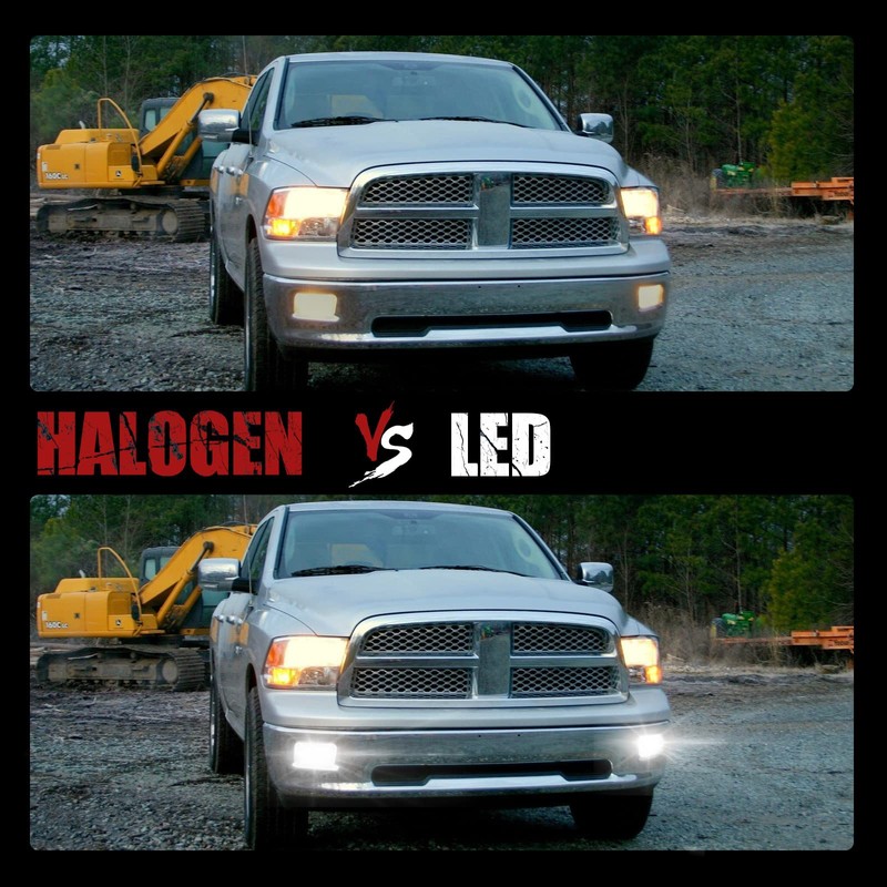 BUNKER INDUST Dodge Ram LED Fog Light with Daytime Running