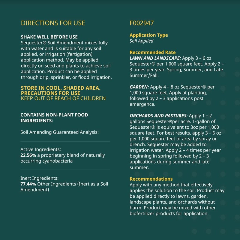 Sequester Soil Amendment (16 oz Bottle)