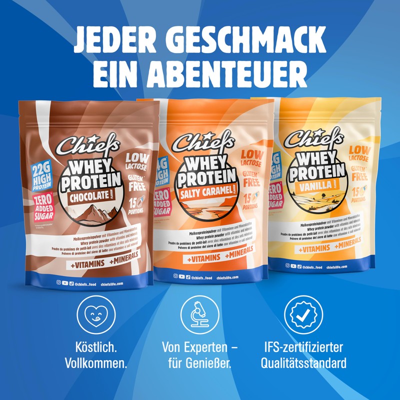 CHIEFS Protein Powder - Super Luxurious & Creamy Protein Powder