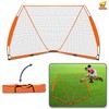 Strong Camel Folding Lacrosse Goal 6 x 6-Feet Backyard Shooting