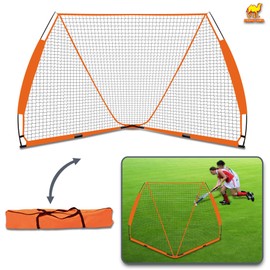 Strong Camel Folding Lacrosse Goal 6 x 6-Feet Backyard Shooting Practice Net