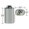 AMRAD Turbo200 Mini Oval 2.5/5/7.5/10/12.5/15 uF MFD Capacitor
