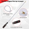 3 Pack Telescoping Magnet Pick-up Tool Set, Non-Slip Extendable Magnetic