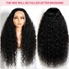 Full 13x6 Lace Frontal Wigs Human Hair Water Wave 13x6