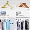 SPECILITE Metal Wire Clothes Hangers Bulk 100 Pack with Notches