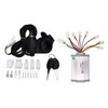 48V 800W Bike Brush Controller Set with Keys Thumb Throttle