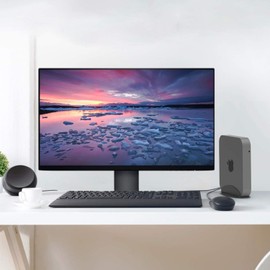 Vertical Stand Dock Holder Vertical Desktop Stand for Mac Mini Space Saver No Installation