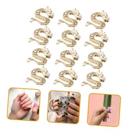 Outanaya 50pcs Dragon Nail Gems Cute Rhinestone Charms for Stunning Manicure Art Rhinestone Decorations for Fake Nails Adorable Durable Design