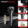 GPMMWPG Ignition Coil Pack and Spark Plugs Compatible with Toyota