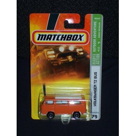 Matchbox 2008 Outdoor Adventure Series #4 of 12 Volkswagen VW T2 Bus Collector Number 79