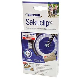 Büchel Compact Spoke Reflector, Black, One Size