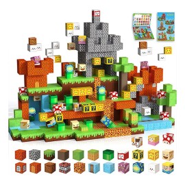 Bloques Magnéticos Parque De Juegos 150 Piezas,rompecabezas