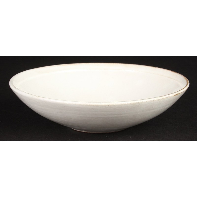 Saikai Pottery Hasami Ware White Cosmetic Bowl (Medium) Diameter 7.9