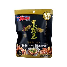 Marks Azical Fits Black Kirishima Kameda's Persimmon Seeds, Miso Motsu Pot Flavor, 1.7 oz (48 g)