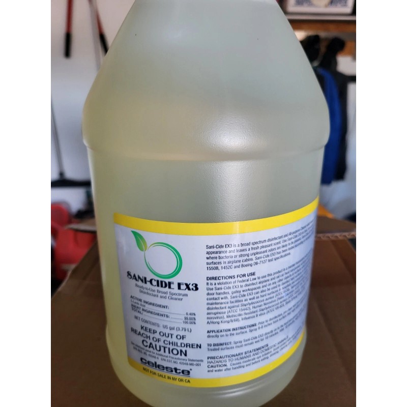 Celeste Sani-Cide EX3 Broad Spectrum Disinfectant 1 Gallon Jug