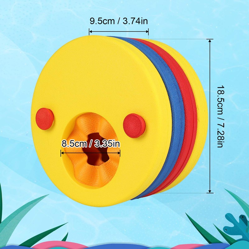 SKYSPER Arm Bands Swimming Float Discs Kids Foam Armband Pool
