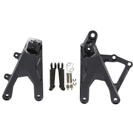 TCMT Front Foot Peg Footrest Bracket Set Fit For Yamaha YZF R1 R1S R1M 2015-2024 Replace for 2CR-27443-00-00/2CR-27442-00-00