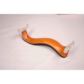 Fino Wood Violin Shoulder Rest for 4/4 and 3/4 with Collapsible and Height Adjustable Feet