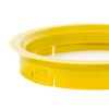 LST 4 x Centring Rings Distance Rings Yellow for Alloy