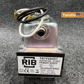 RIB TR75VA001 Transformer 75VA 120V to 24VAC HVAC Control Power Supply