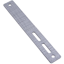 Tegris Single Molle Attachment - (Silver) - (3.00in) - USA Made, Fits Up to 3.00 inches of Molle Webbing, Adjustable Mounting Holes, Lightweight and Secure Fit