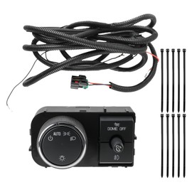 Replacement Parts for Fog Light Wiring Harness & Switch for 2007-14 Chevy Silverado 2007-13 GMC Sierra Mod-GS95-13913