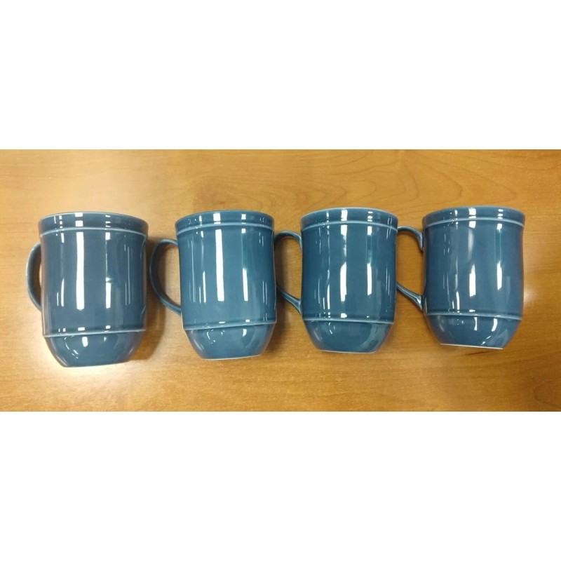 Threshold 4 Pack: Threshold - 15oz Porcelain Courtland Mug -