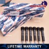 Factory/OEM 6PCS 50HP Upgrade Fuel Injectors Bosch Fits For 1994-1998