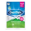 DenTek Triple Clean Floss Picks | No Break Guarantee |