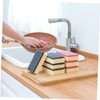 ORFOFE 6pcs Scrub Sponges Kichen Cleaning Sponge Soft Tough Pads