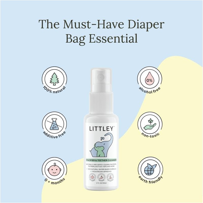 Think Smarter Products Littley 8oz Pacifier and Teether Cleaner by