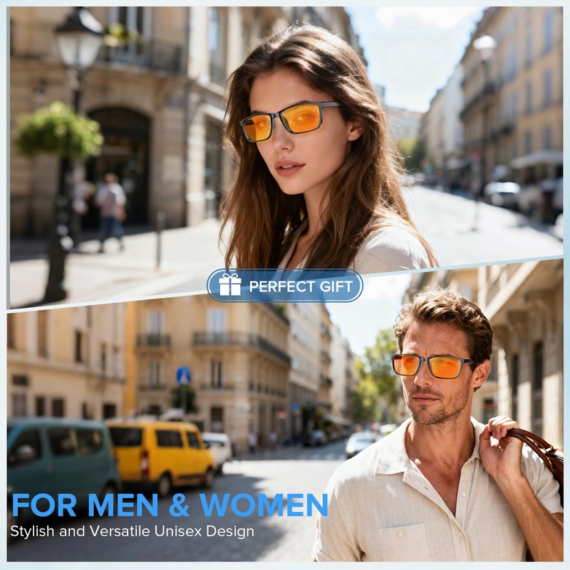 G5 Blue Light Blocking Glasses for Women & Men, Eye