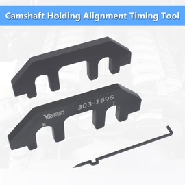 Yuesstloo 303-1696 Camshaft Holding Alignment Timing Tool, Compatible with Ford Explorer Lincoln Aviator Police Interceptor Utility 3.0L EcoBoost Engine, with Portable Case and Gloves