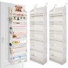 ULG 2 Pack Over The Door Organizer with 6 Large