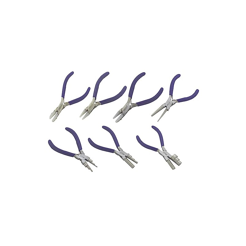 EXETON Jewelry Pliers Tool, Bail Making Pliers 6 in 1