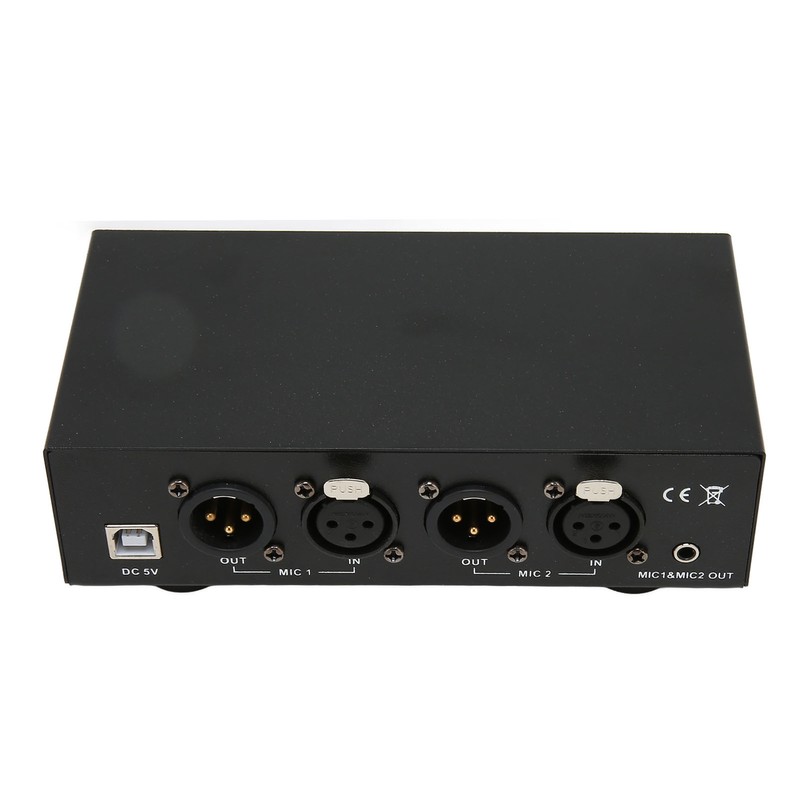 48 V Phantom Power Supply Professional Iron Shell Phantom Power