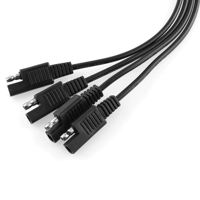 DGZZI SAE Power Extension Cable 40cm 18AWG Y Splitter 1